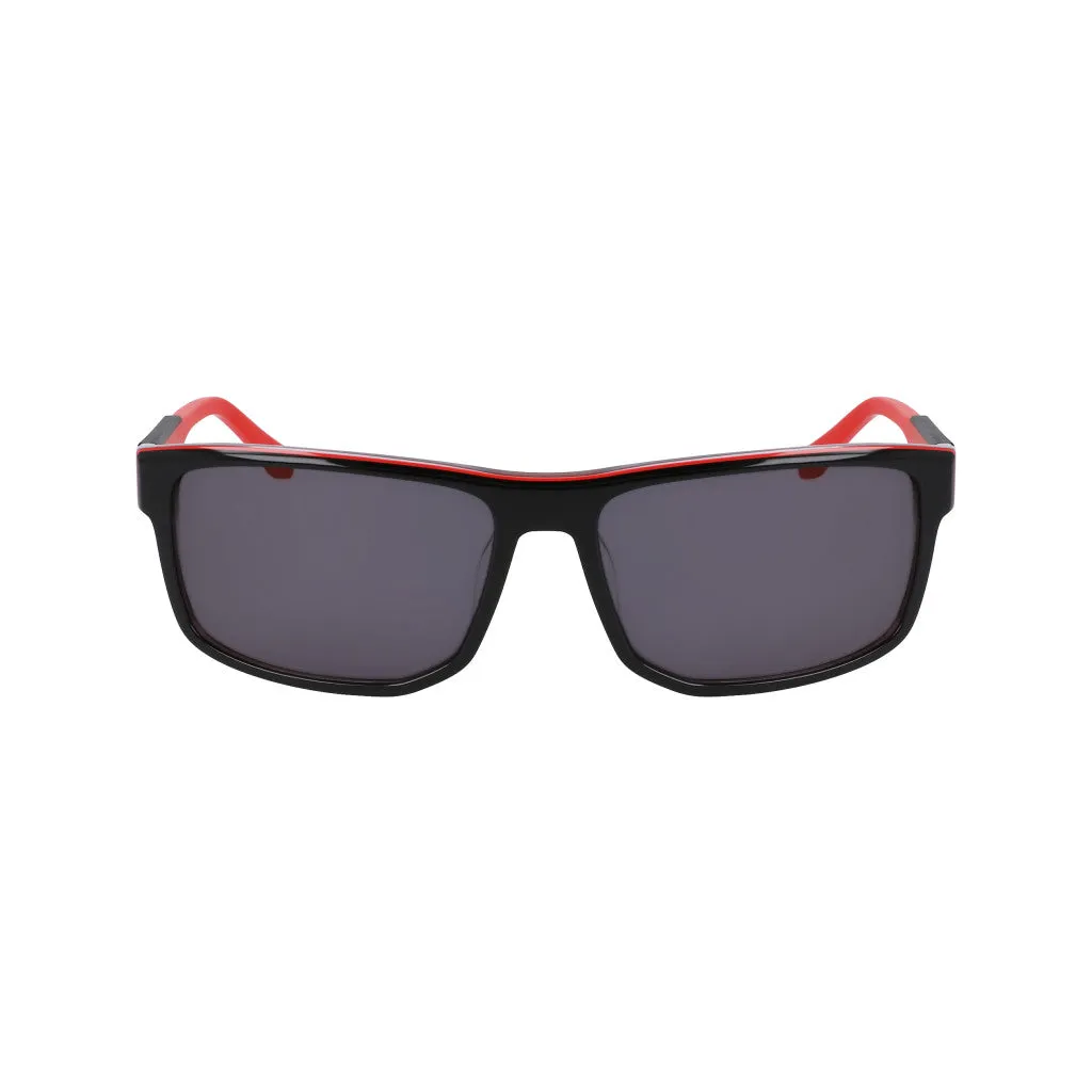 Retro Square Sunglasses - Black