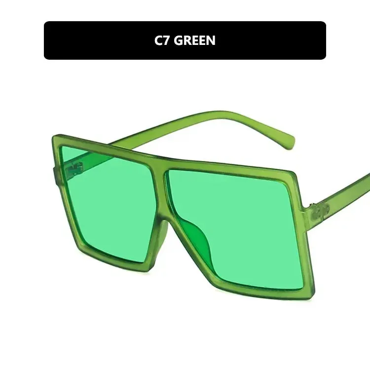 Square Women Sun Glasses Female Eyewear UV400 Oversized Fashion