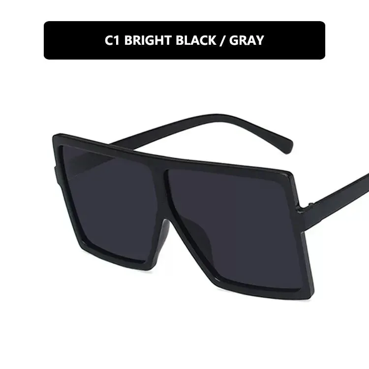 Square Women Sun Glasses Female Eyewear UV400 Oversized Fashion