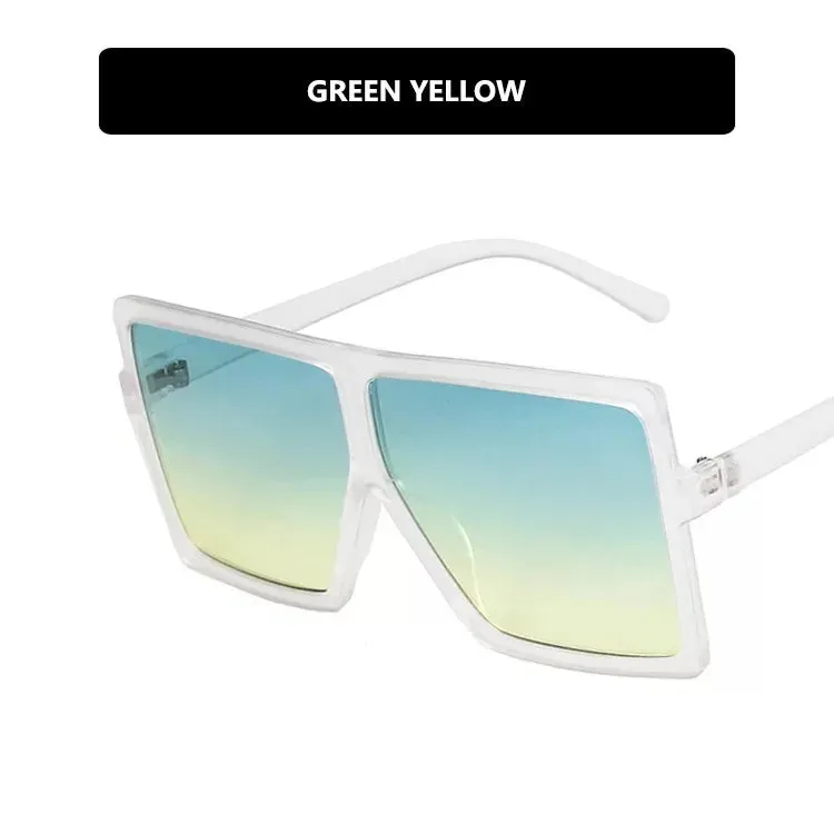 Square Women Sun Glasses Female Eyewear UV400 Oversized Fashion