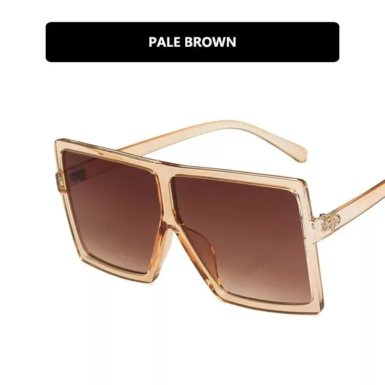 Square Women Sun Glasses Female Eyewear UV400 Oversized Fashion