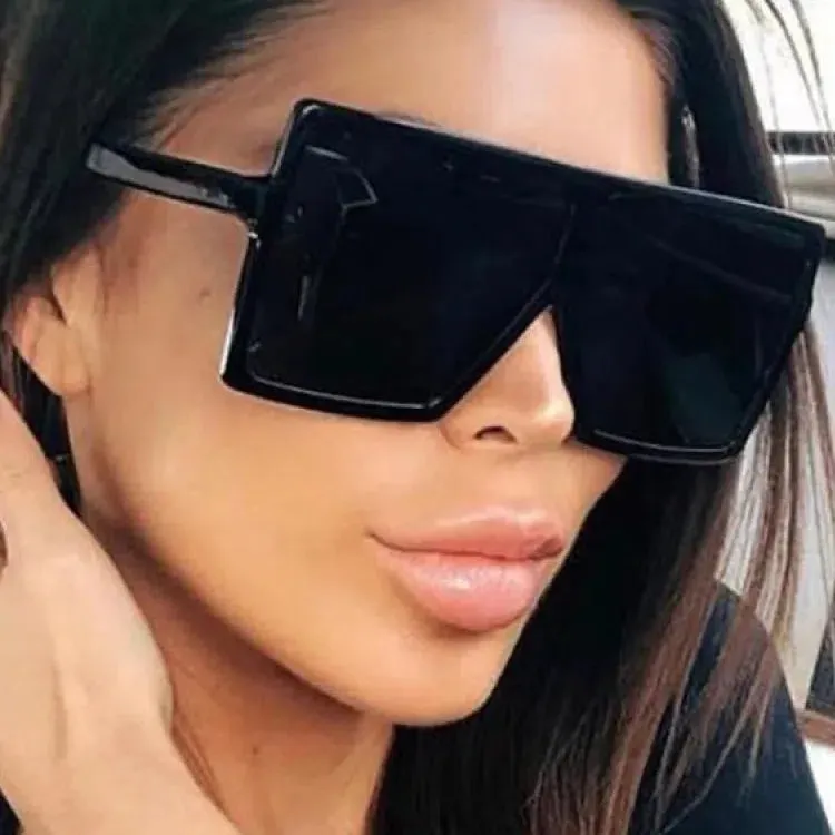 Square Women Sun Glasses Female Eyewear UV400 Oversized Fashion