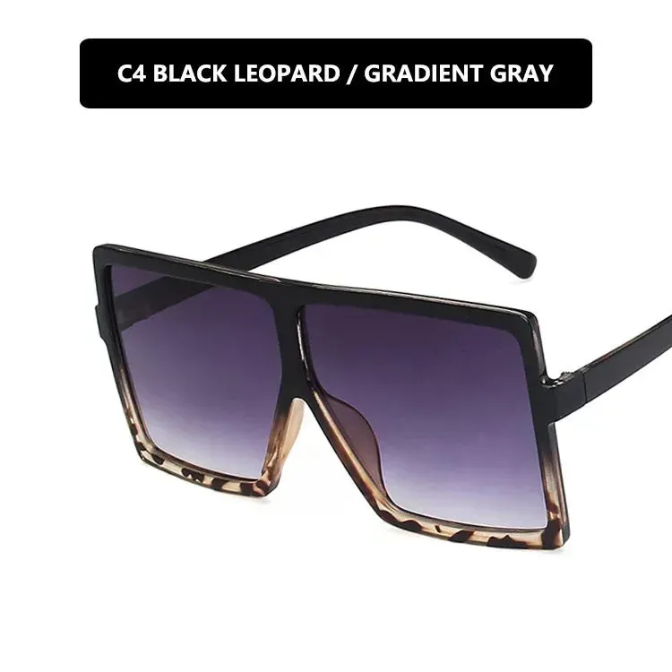 Square Women Sun Glasses Female Eyewear UV400 Oversized Fashion