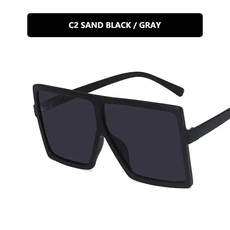 Square Women Sun Glasses Female Eyewear UV400 Oversized Fashion