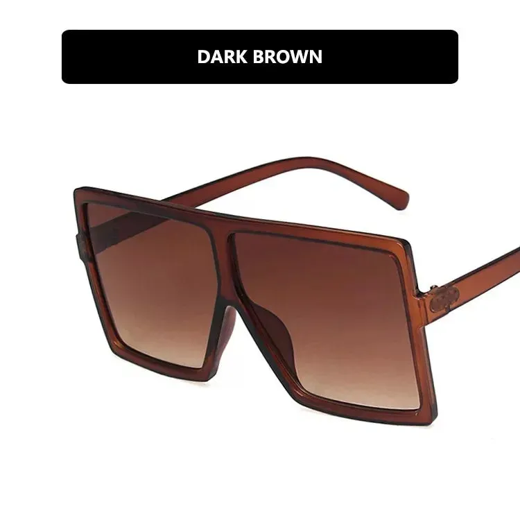 Square Women Sun Glasses Female Eyewear UV400 Oversized Fashion