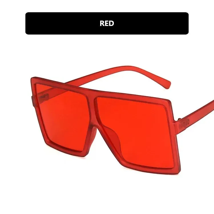 Square Women Sun Glasses Female Eyewear UV400 Oversized Fashion