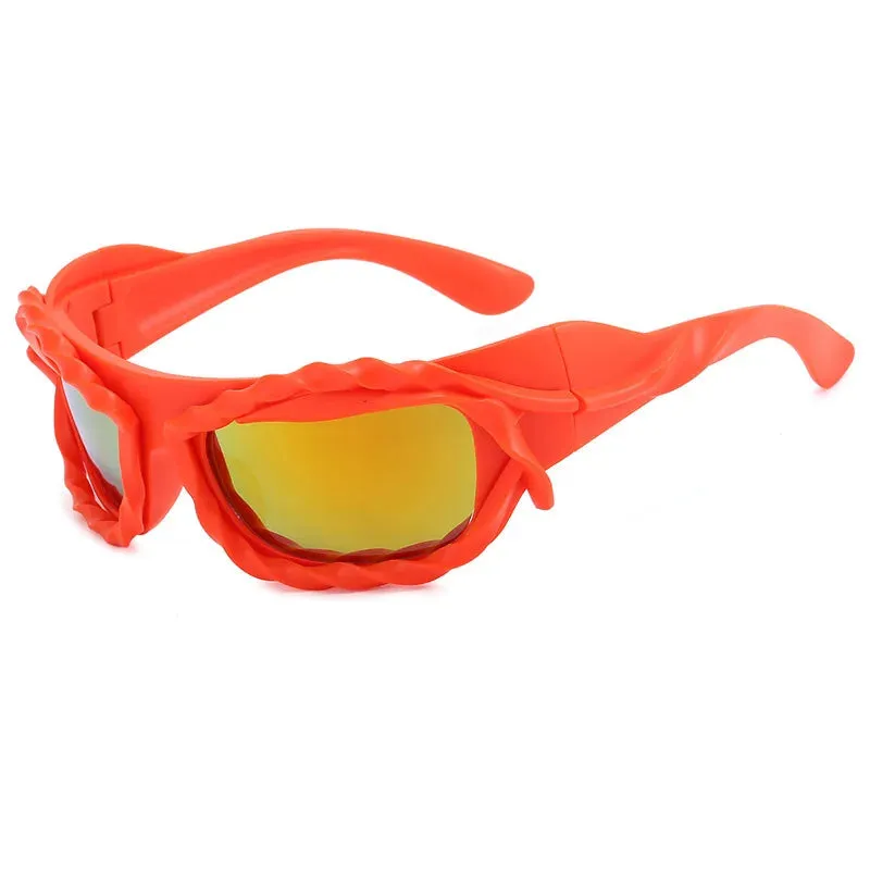 Tear Myself Apart Rectangular Sunglasses