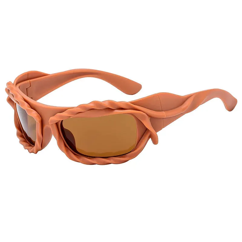 Tear Myself Apart Rectangular Sunglasses