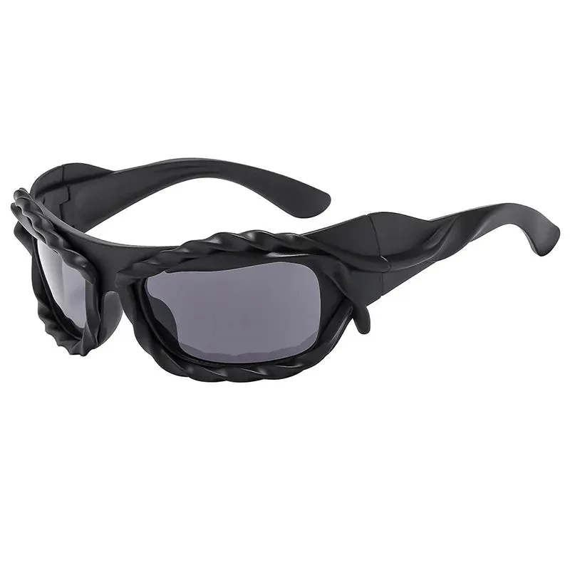 Tear Myself Apart Rectangular Sunglasses