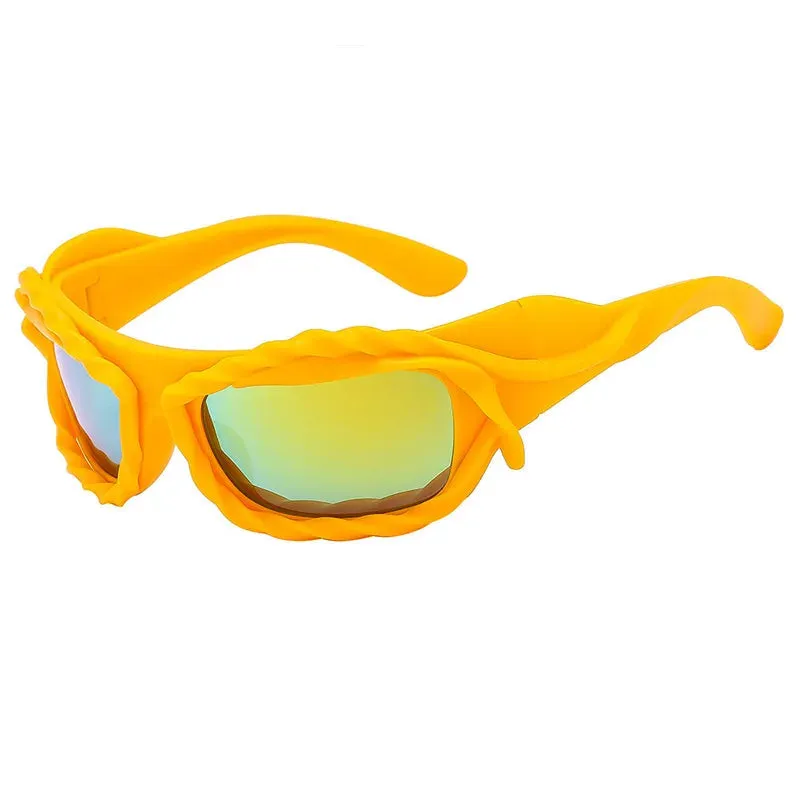 Tear Myself Apart Rectangular Sunglasses
