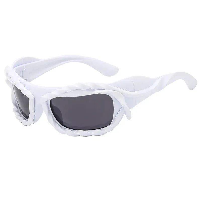 Tear Myself Apart Rectangular Sunglasses