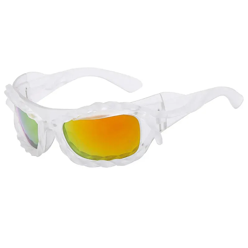 Tear Myself Apart Rectangular Sunglasses