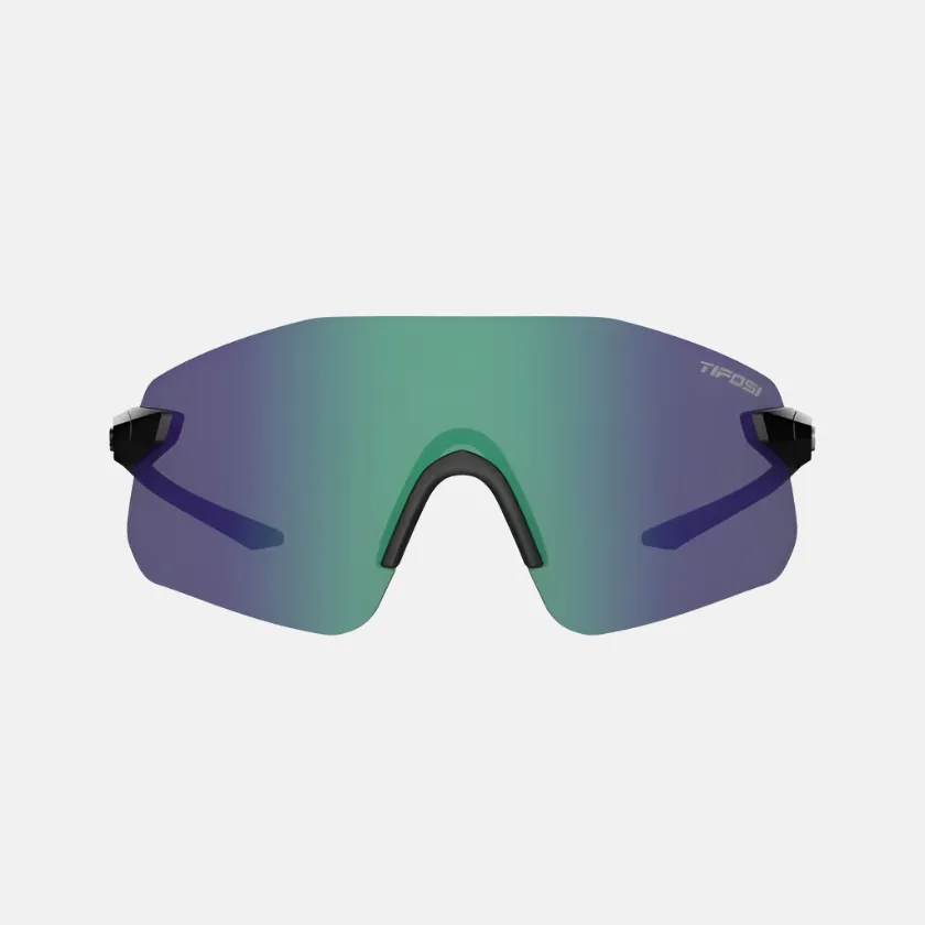 Tifosi Vogel SL Single Lens Sunglasses -Gloss Black/Smoke Green