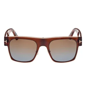 Tom Ford Men's Brown Square Sunglasses