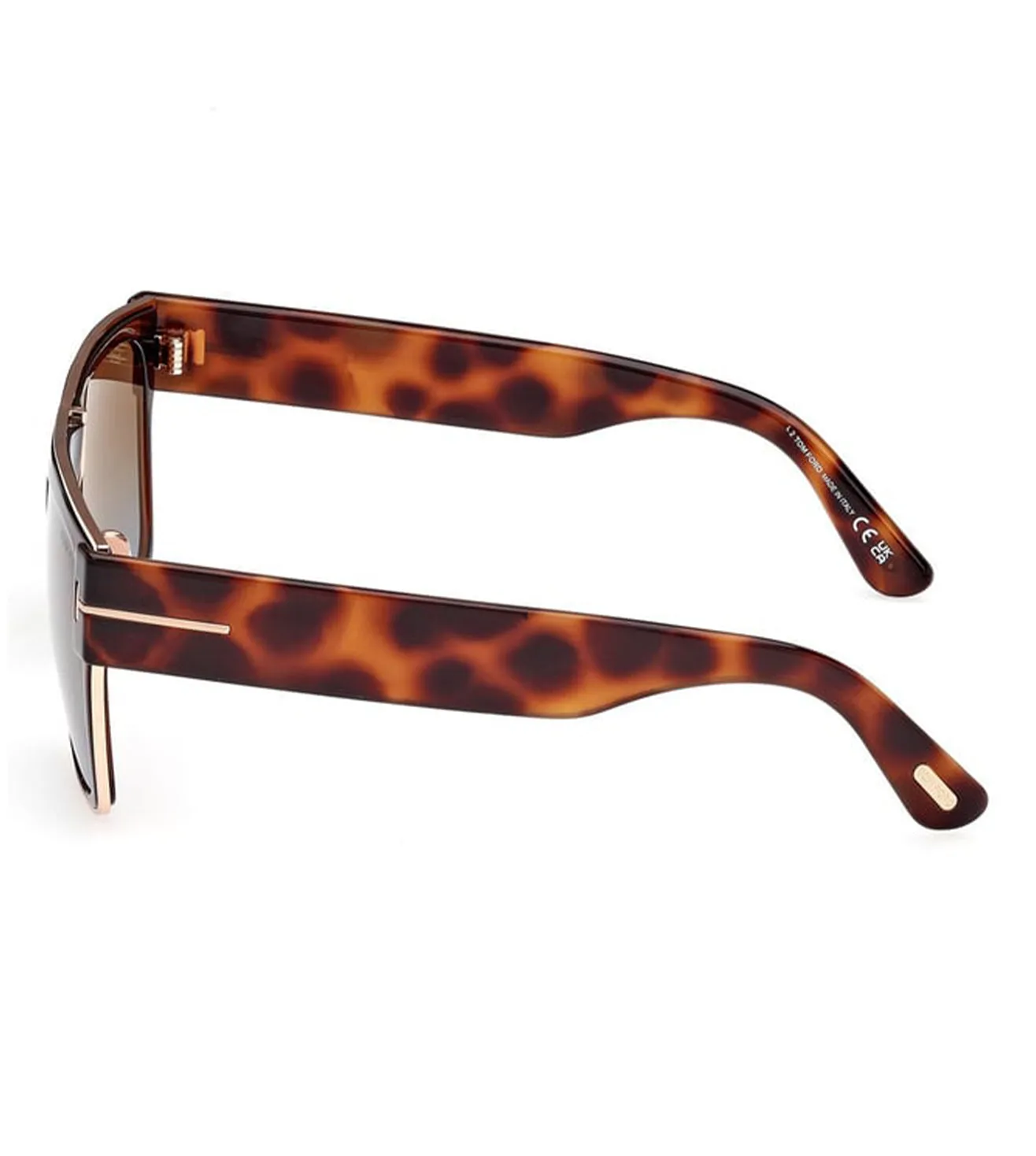 Tom Ford Men's Brown Square Sunglasses