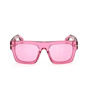 Tom Ford Unisex Pink Wayfarer Sunglasses