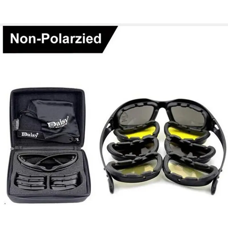 Unisex OB Outdoor Hiking Tactical Polarized Goggles