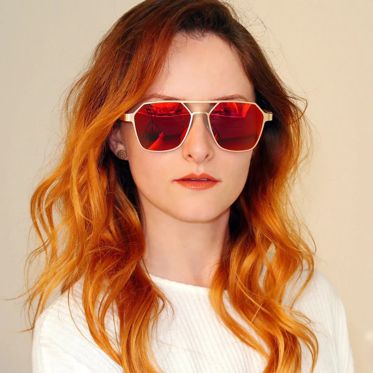 UV400 Polarized Metal Sunglasses