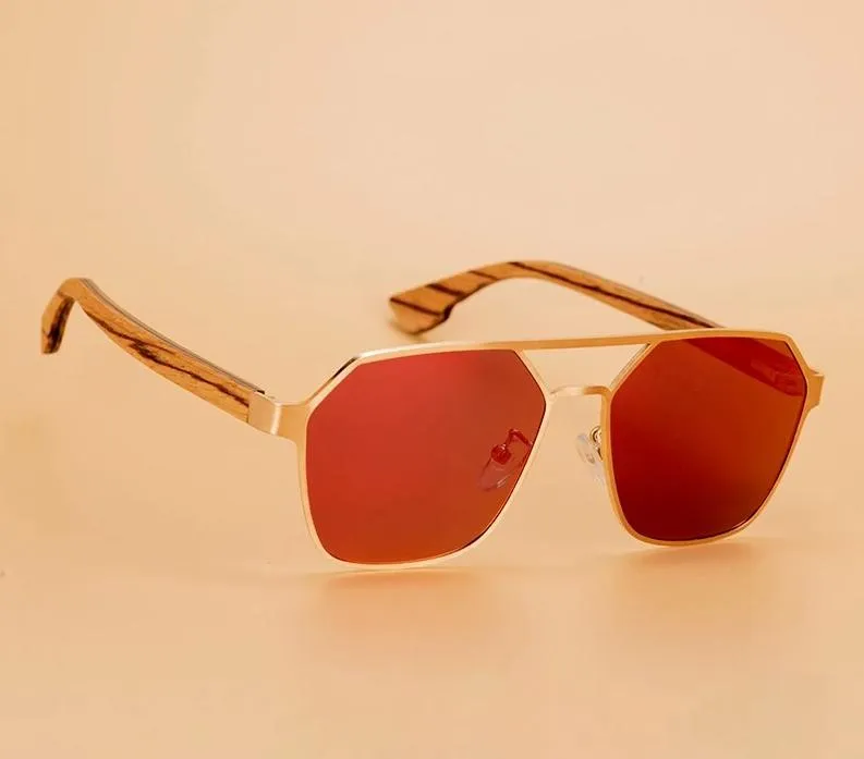UV400 Polarized Metal Sunglasses