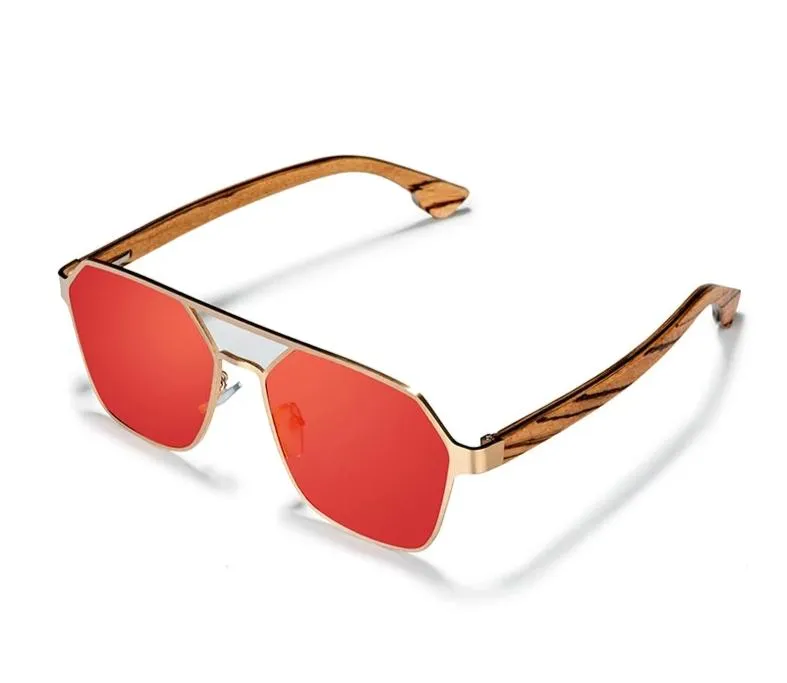 UV400 Polarized Metal Sunglasses