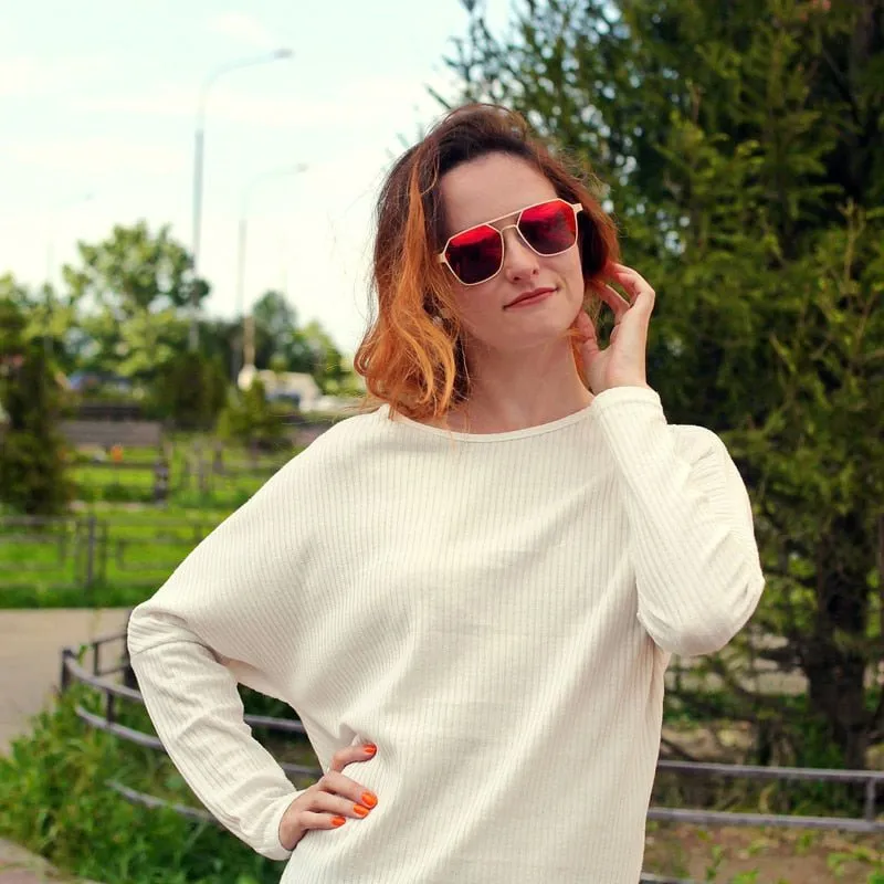 UV400 Polarized Metal Sunglasses