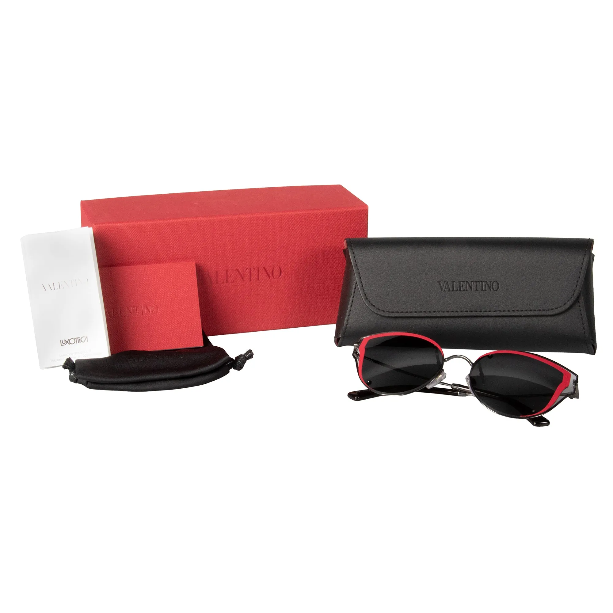 Valentino VA2015 300587 58 Cat Eye Sunglasses
