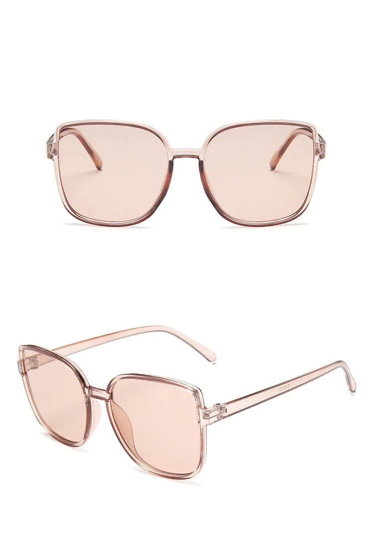 VenusFox Fashion Colorful Reflective Mercury Sunglasses Oversize Round Frame Glasses Coated Outdoor Internet Celebrity Recommend Gafas