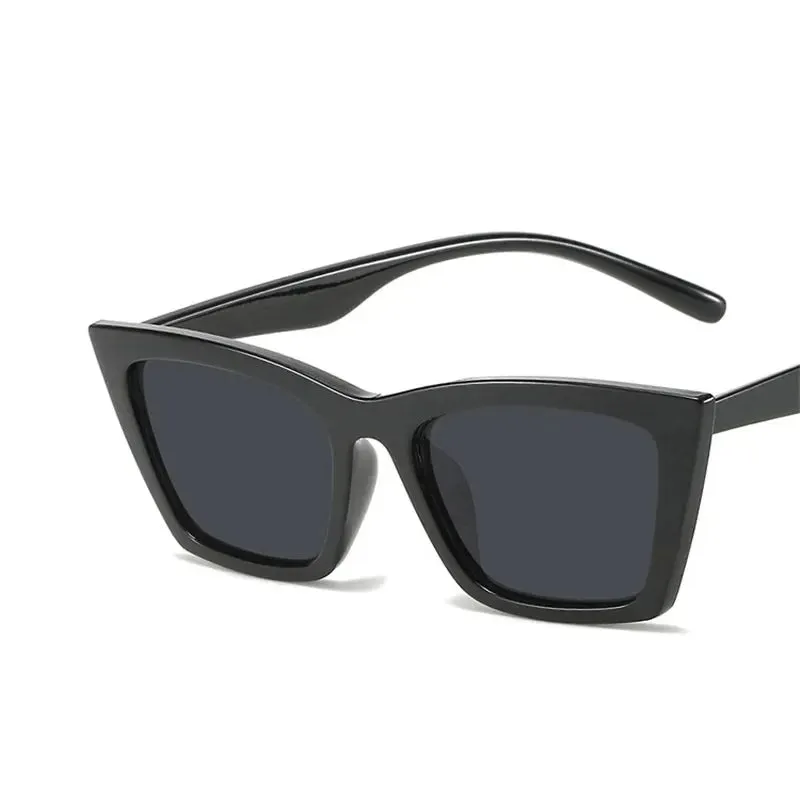 Vintage Cat Eye Sunglasses Women Retro Small Frame Shades