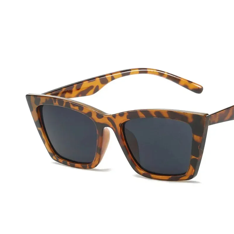 Vintage Cat Eye Sunglasses Women Retro Small Frame Shades