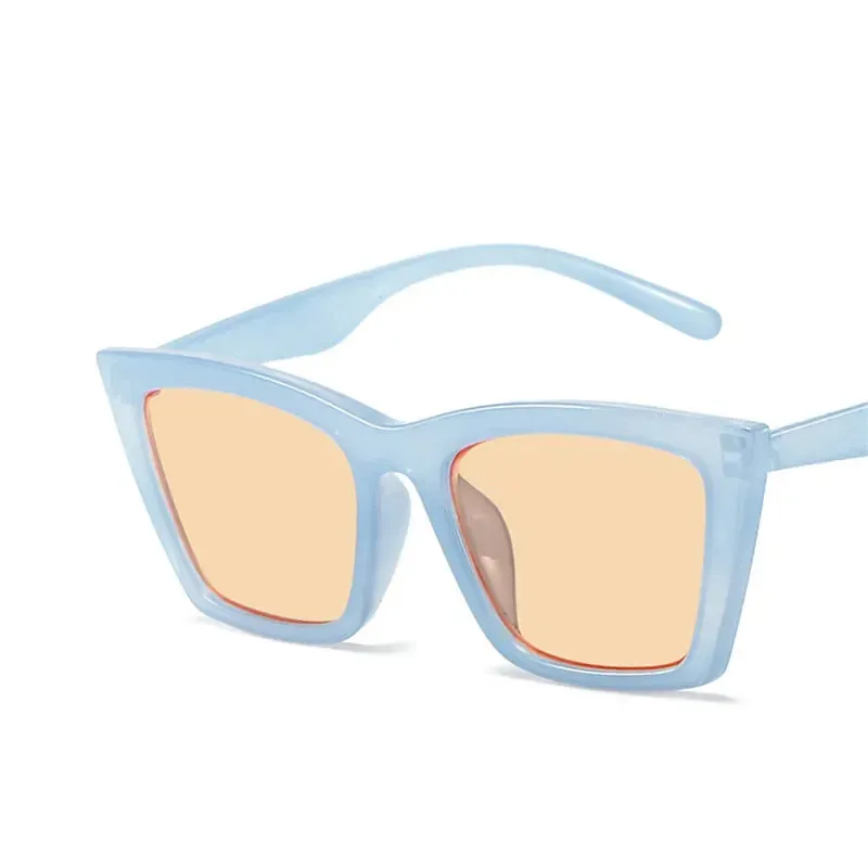 Vintage Cat Eye Sunglasses Women Retro Small Frame Shades