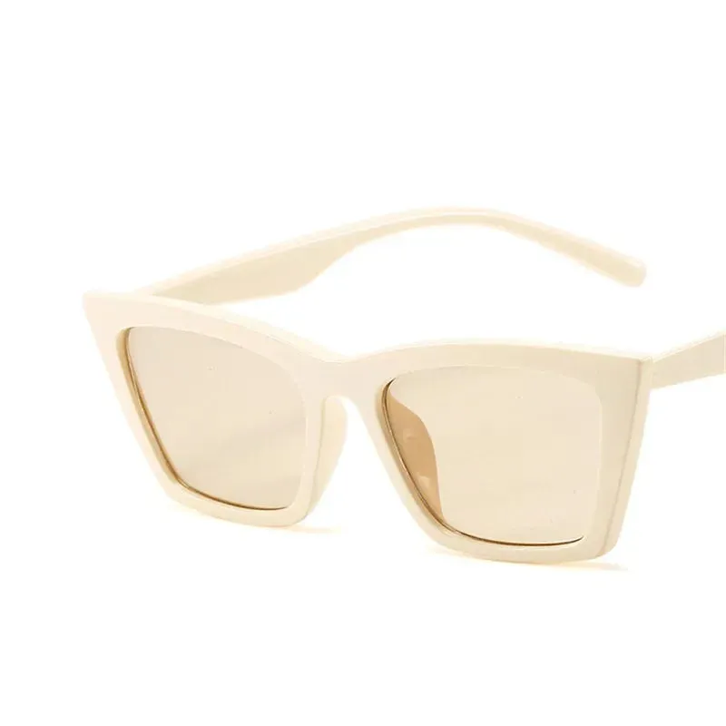 Vintage Cat Eye Sunglasses Women Retro Small Frame Shades