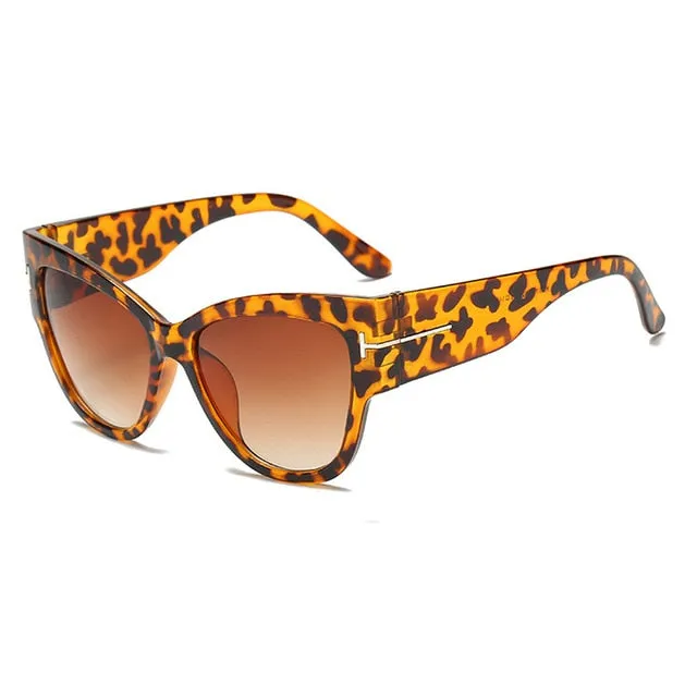 ZXWLYXGX 2020 Fashion Cat Eye Sunglasses Women Brand Designer