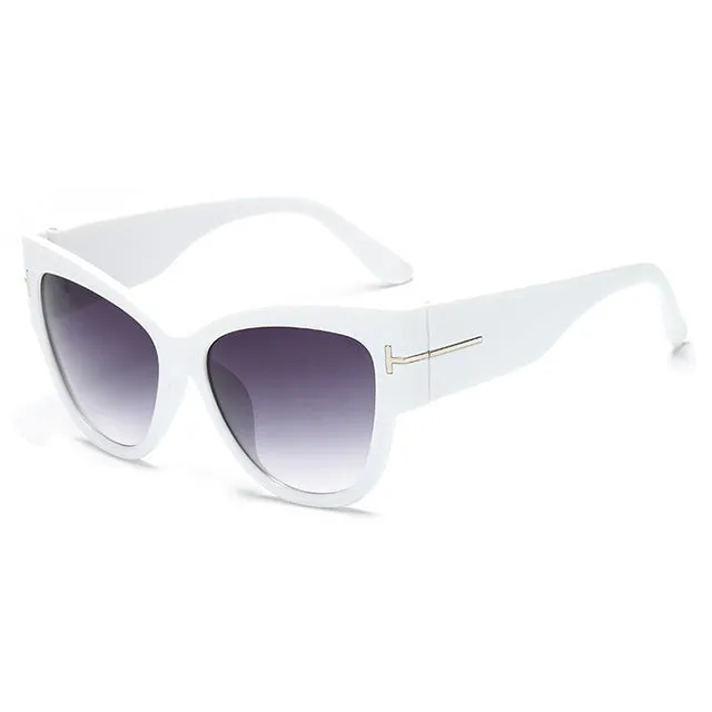 ZXWLYXGX 2020 Fashion Cat Eye Sunglasses Women Brand Designer