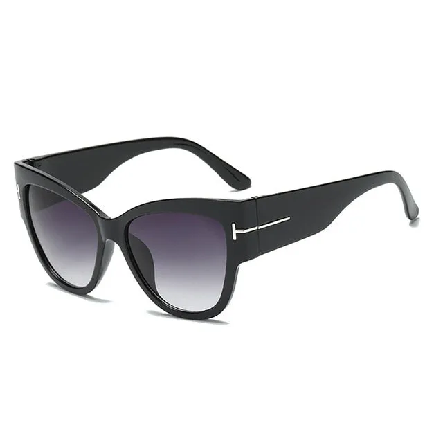 ZXWLYXGX 2020 Fashion Cat Eye Sunglasses Women Brand Designer