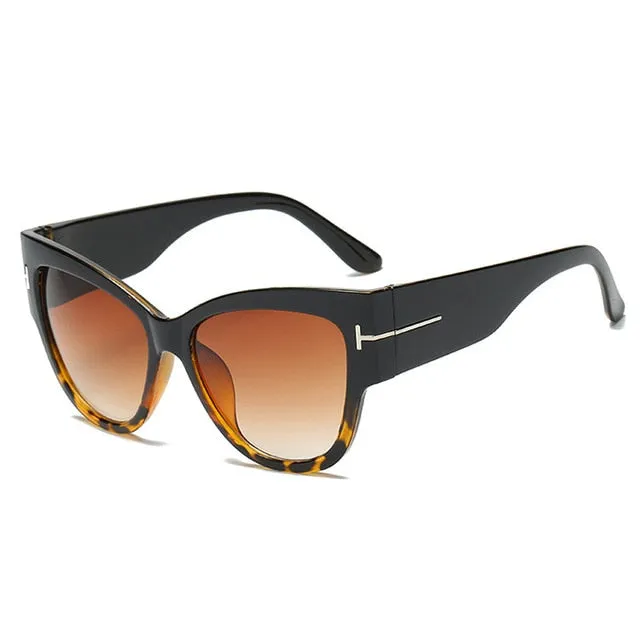ZXWLYXGX 2020 Fashion Cat Eye Sunglasses Women Brand Designer